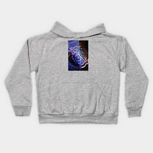 Painting With Light – Blue 9950 Kids Hoodie